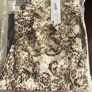 Chico’s jeans, ankle length.